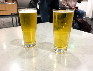 Rather large servings for a house beer at least!