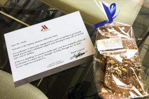 A small welcome tease to a larger welcome gift!