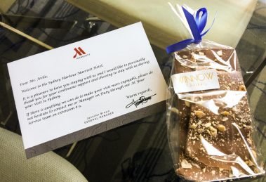 A small welcome tease to a larger welcome gift!