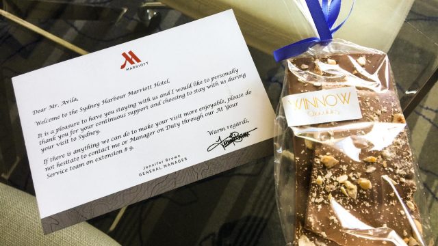 A small welcome tease to a larger welcome gift!