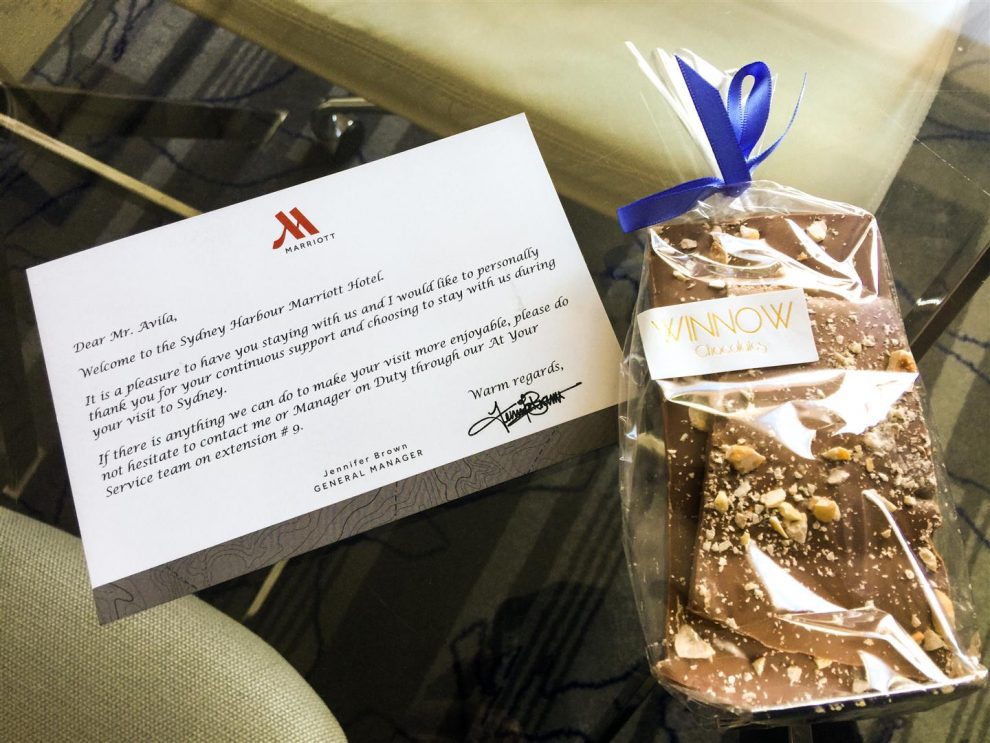 A small welcome tease to a larger welcome gift!