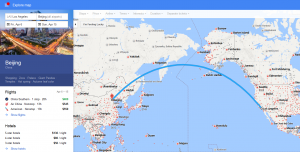 Why fly to Beijing today when you can do it next April and go through one less connection for an extra $31 dollars?