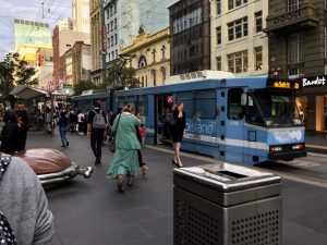 The rest of Melbourne's inter-free-zone trams are much more modern.