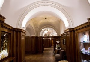 Classic hallways are found all throughout the bottom floors!