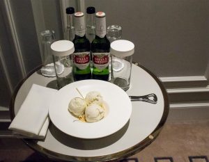 The only thing missing here is pizza