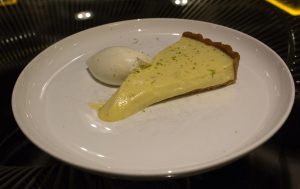 The Key Lime Tart - Sweet and definitely tart!