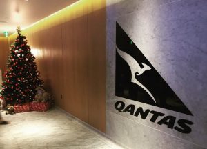 The Qantas LAX International First Lounge