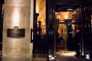 They have a doorman!