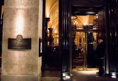 They have a doorman!