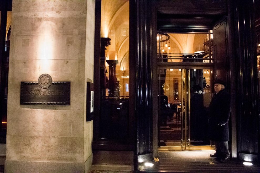 They have a doorman!
