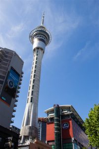 Tall structures don't seem so tall up close. Until you ascend them!